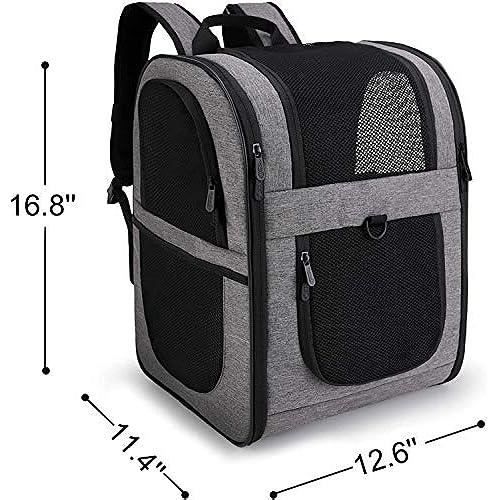 Sac à dos pour animaux de compagnie - Apollo Walker - Souple - Pliable - Gris