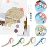 DIY Stationery Masking Tape Adhesive Tape Colorful Dots Washi Tapes Round Stickers Label