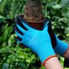 1 пара противоскользящих водонепроницаемых защитных перчаток для работы в саду, посадки и обрезки