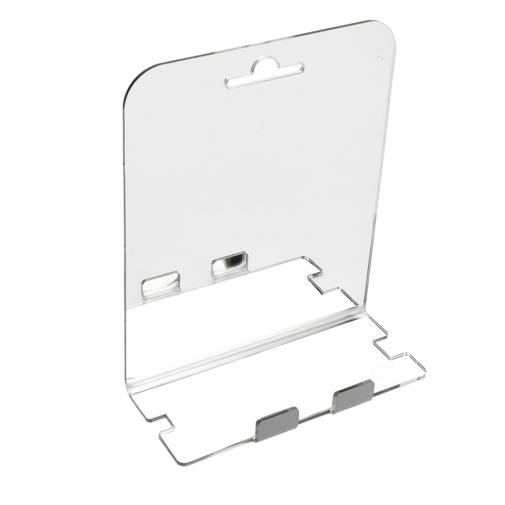 Зеркало для душа в ванной комнате, незапотевающее акриловое зеркало для макияжа, бритья, с крючком из нержавеющей стали