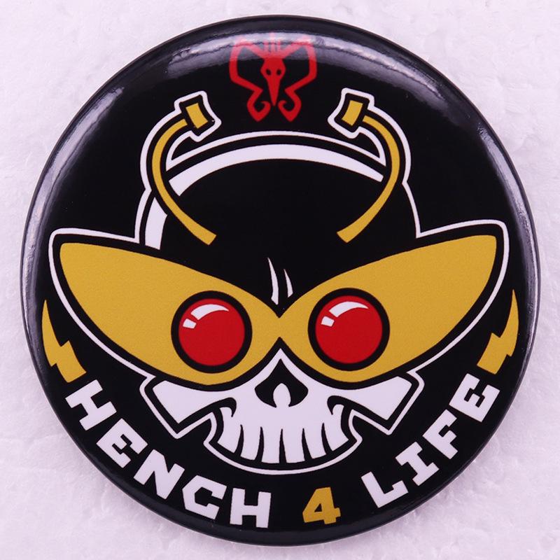 Adventure Brothers Cartoon Tinplate Badge Pin