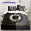 Spezia Calcio Pattern Bedding Home Decoration Birthday Gift (1 * duvet cover + 2 * pillowcase, without core)