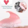 Scalp Massager Shampoo Brush Hair Washing Scalp Massage with Soft Silicone Bristles Ergonomic Scalp Scrubber Wet Dry Hair &