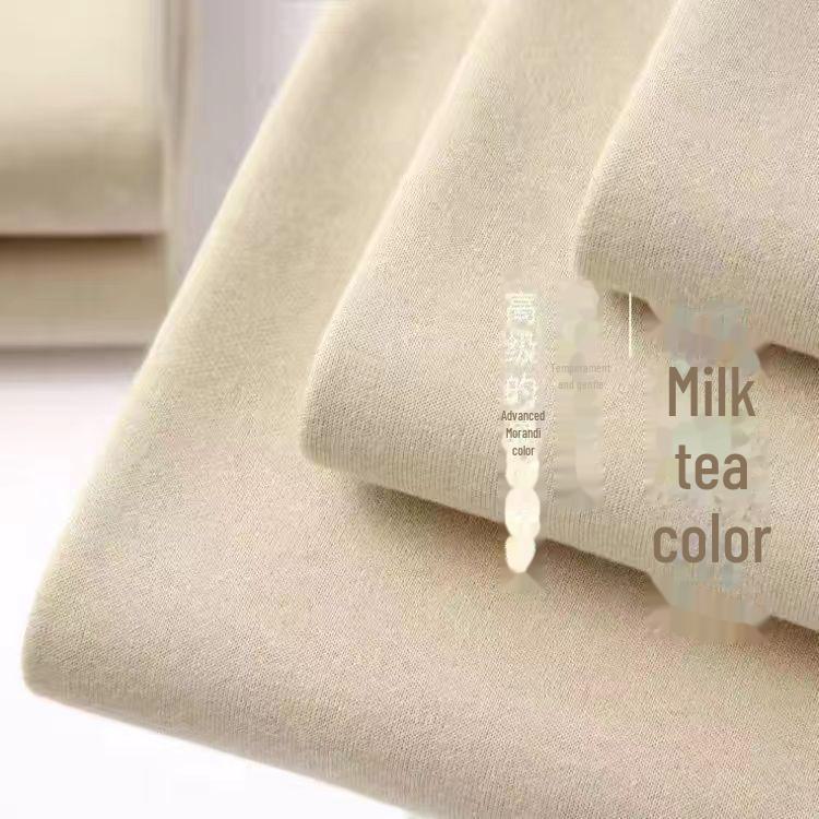 Футболка свободного кроя из чистого хлопка в стиле ретро, повседневный стиль с короткими рукавами