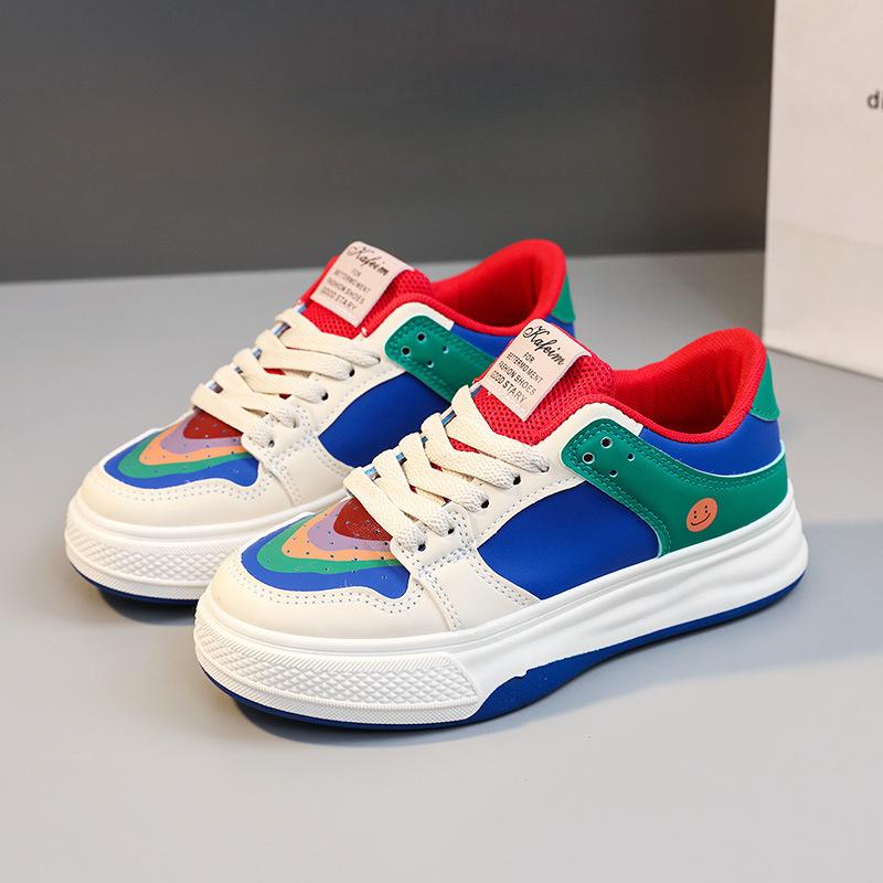 Модные женские туфли весеннего стиля студенческие дышащие туфли-мандаринки цветные повседневные белые туфли легкие и модные женские туфли