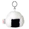 Niki Love Bear Rice Ball 8cm W x 8cm D x 8cm H Keychain, 8cm, White,