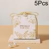 5pc Elegant Fresh Flowers Candy Box Biscuit Storage Party Supplies Gift Wrapping Favors Decor Paper