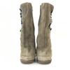 CAMPER Suede Mid Boots Beige 38/23.5-24.0cm