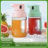 1500ml Portable Electric Juicer Blender Fruit Juicer Cup 8 Blades Multifunction Usb Fruit Mixers Juicers Food Milkshake Juice Maker