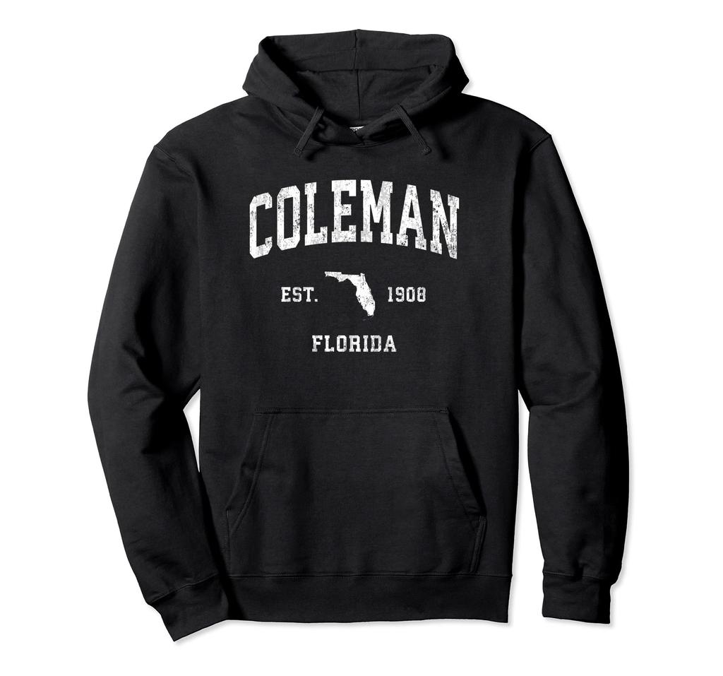 Худи Coleman Florida FL Винтажный Спортивный Дизайн