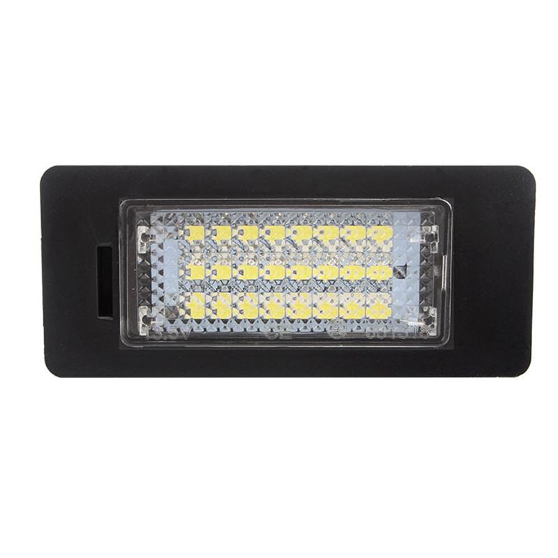 2 шт. автомобильный светодиодный светильник для номерного знака 6000K ксеноновые детали 12 В для BMW 5 серии E60 E39 E61 E70 E71 E72 E82 E84 E88 E90 E91 E92 E93