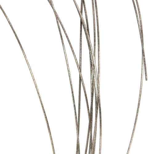 1m Saw Blade, 0.1/0.25/0.35/0.45mm, for Metal Wire Broaching, Diamond, Diamond Sand, Jade, Glass, DIY Cutting (0.15mm)