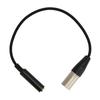 6.35 Mm 1 4 Inch Female To XLR Male Adapter Cable 3 Pin Male To 6.35mm Socket Microphone Sound