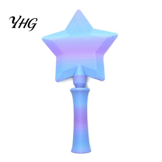 Retractable Receipt Stand Christmas Tree Payment Wand, Novelty Tap Pay Telescopic Star Vertical Display Tool Wand Card Holder, Fun Accessory