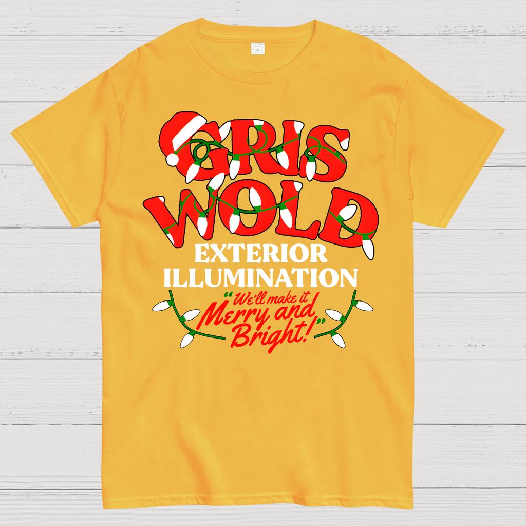 Griswold Exterior Illumination Cotton Summer Casual Cool Loose T-Shirt