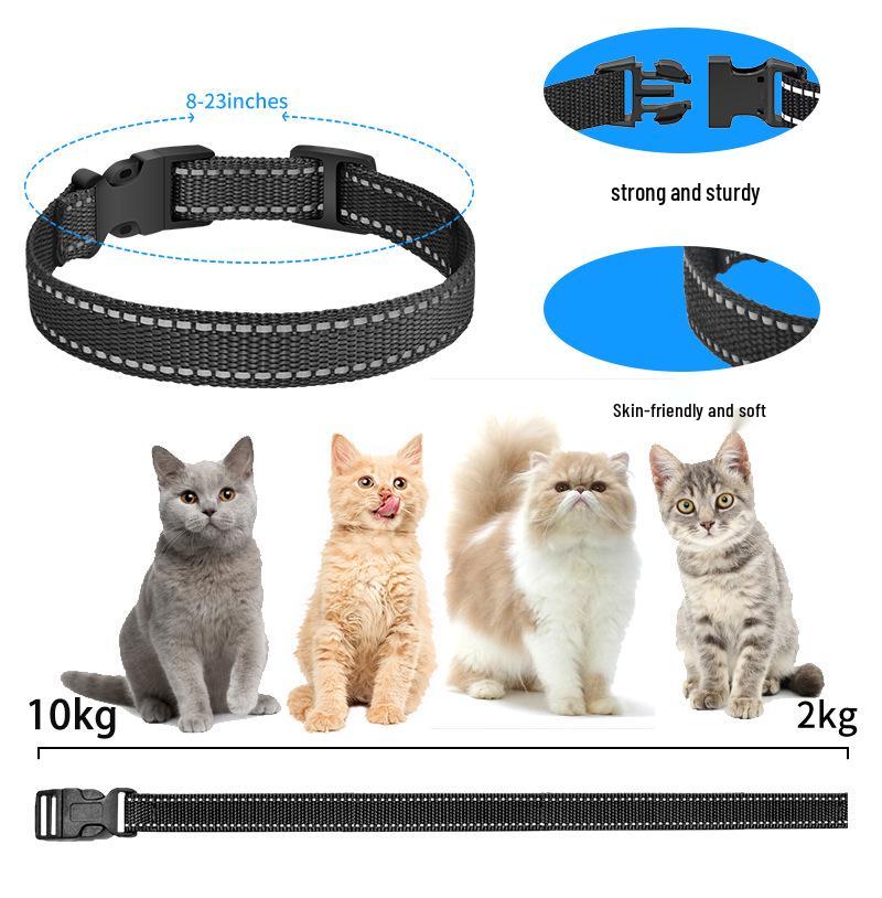 Smart Waterproof Cat Anti-Meow & Barking Collar
