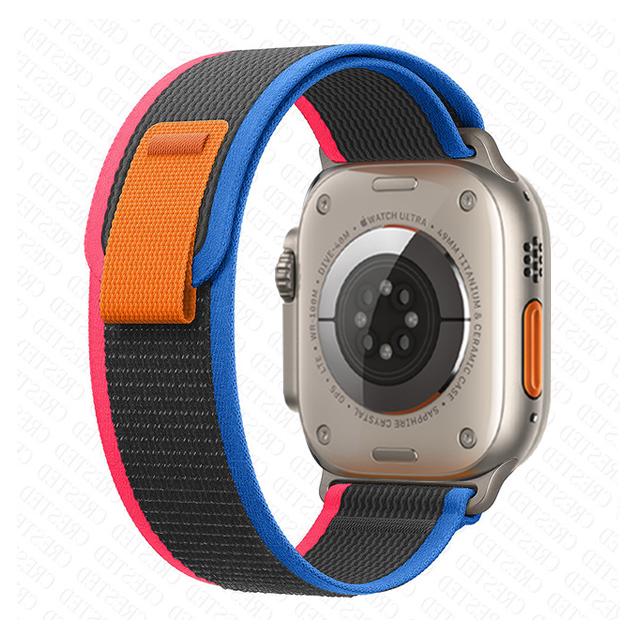 Trail Loop для Apple Watch ремешок 49 мм 44 мм 40 мм 45 мм 41 мм 42 мм 38 42 мм браслет Correa iWatch Ultra series 7 6 5 3 se 8 ремешок