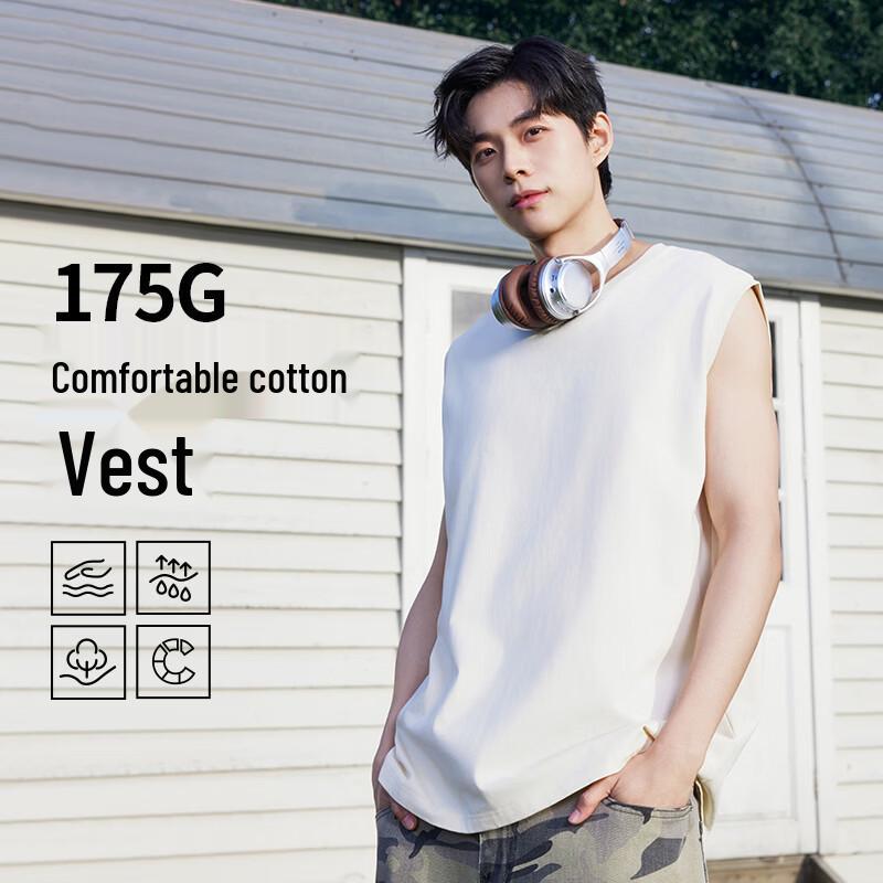 Мужская хлопковая жилетка без рукавов Jeanswest