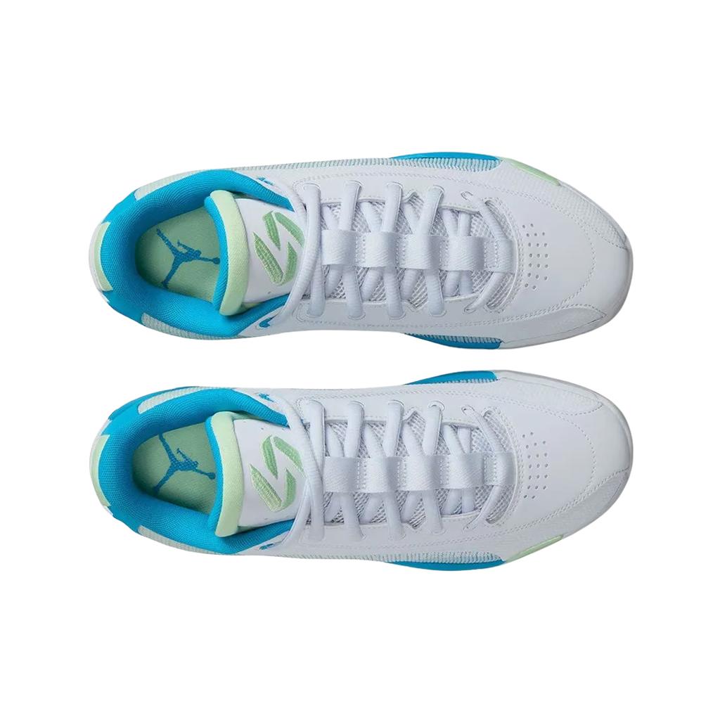 Jordan Luka .77 PF Navigator Удобные Универсальные Прочные Низкие Баскетбольные Кроссовки Унисекс Серый Синий HF0819-002
