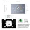 95-240V Wi-Fi Smart Thermostat Programmable Thermostat 5+1+1 Six Periods Voice APP Control