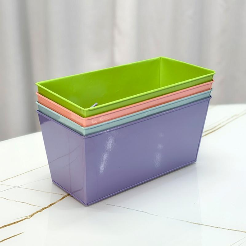 Elegant Trough Succulent Planter Craft Ornament for Desktop Landscaping Desktop Trough Decorations Planter Landscaping