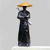 2/3/4pcs 5cm Chinese Swordsman Figure Miniature Samurai Figurines  Home Office Decor
