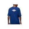 Jordan Air SS25 Редкая WSH SS Футболка Модная Удобная Универсальная Мягкая Футболка с Коротким Рукавом Мужская Футболка Синяя IB3131485