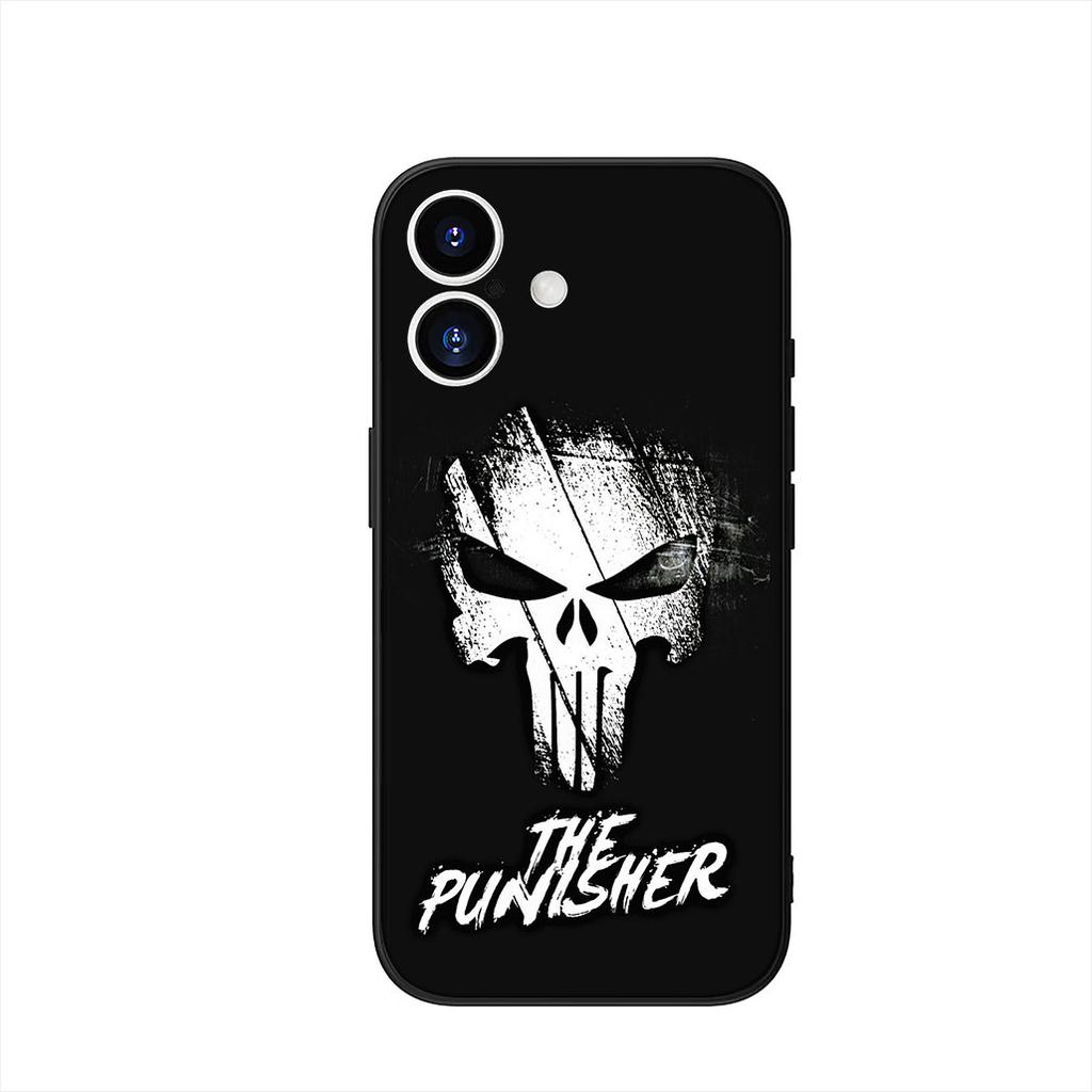 The Marvel Punisher Skull Case for Motorola Moto G54 G05 G24 G55 G75 G9 G85 G15 G57 G86 Power Edge 50 30 Ultra Fusion neo Pro