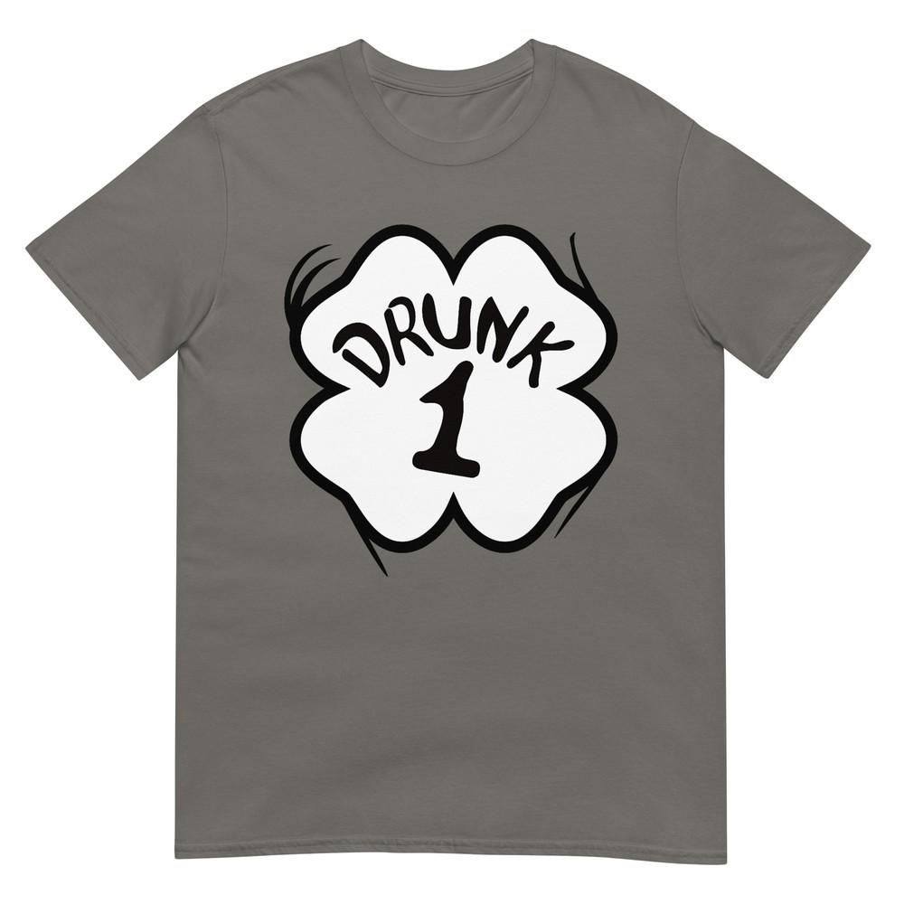 Drunk 1 St Pattys Day Shirt Drinking Team Group Matching Tshirt