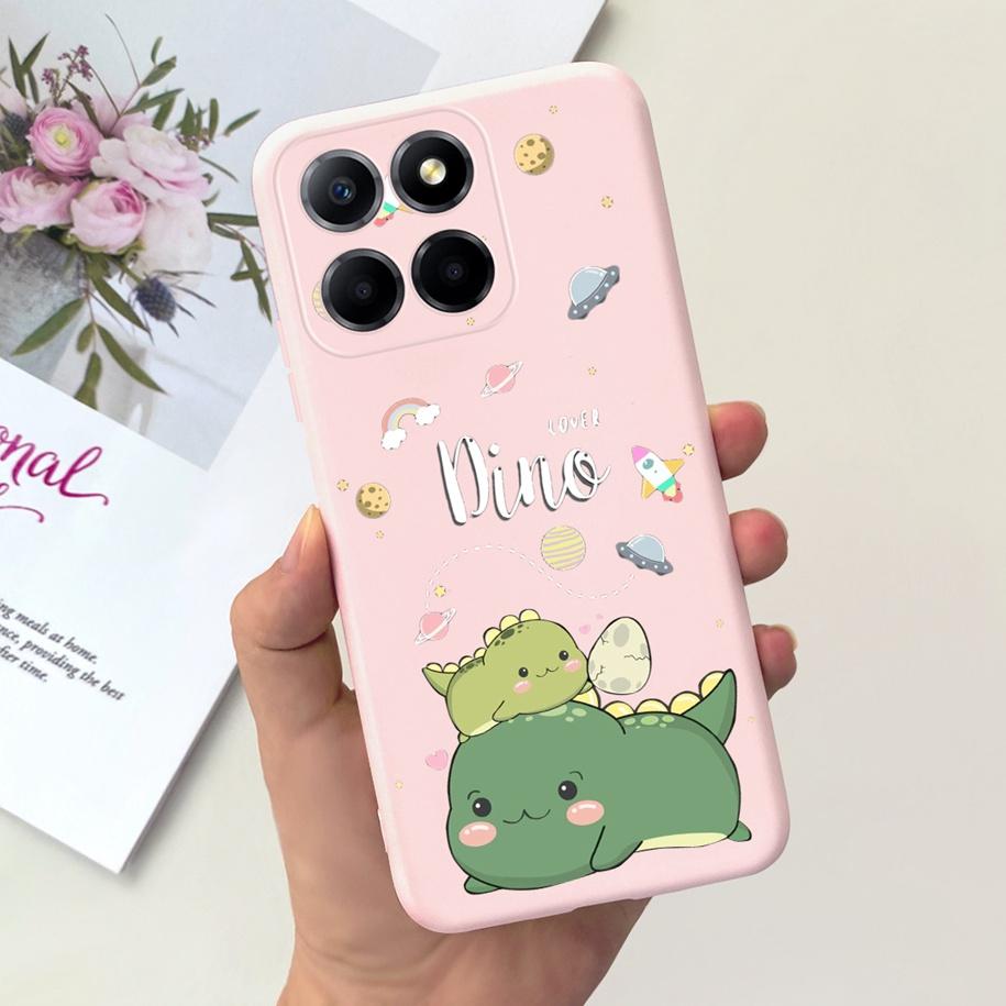 For Cover Honor X8 Phone Case TFY-LX1 TFY-LX2 TFY-LX3 Bumper Popular Flower Cats Soft Cover For Honor 70 Lite X6 X6s X8 5G Funda