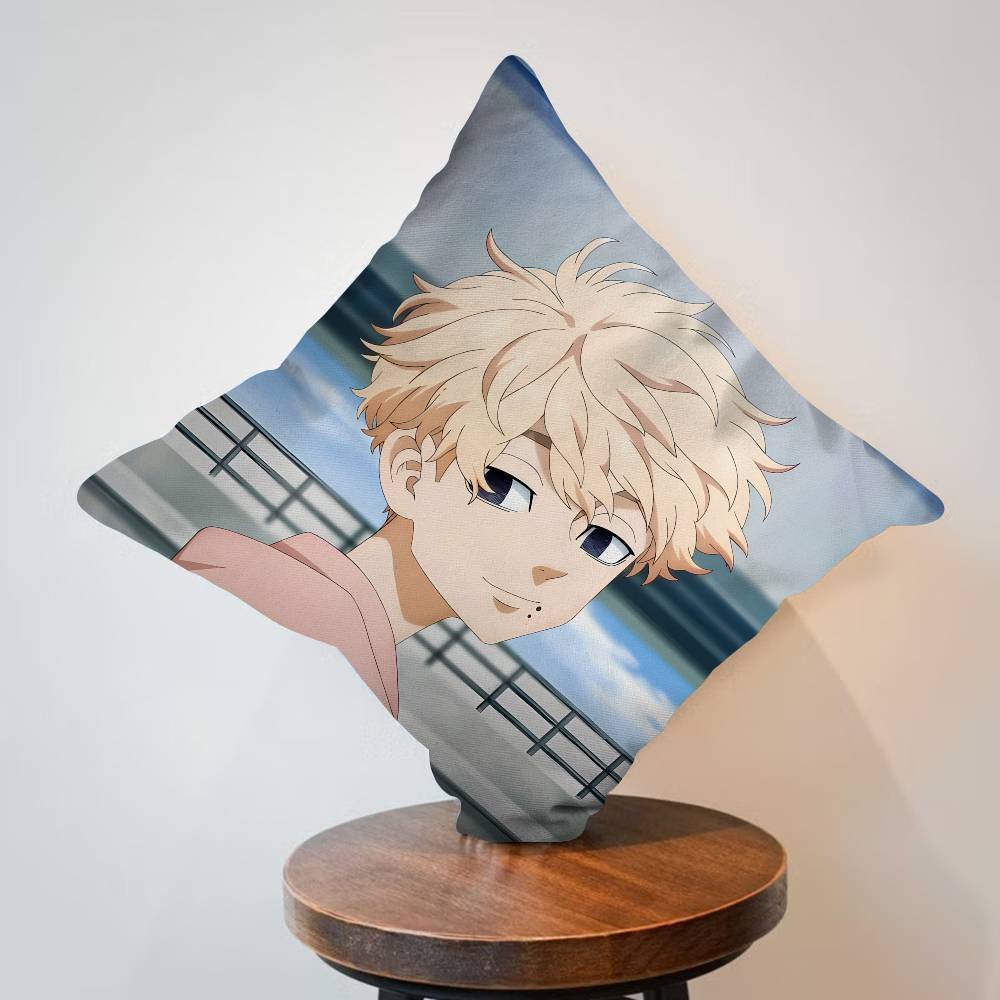Anime Tokyo Revengers Personalized Pillow Dust Cover Bedroom Kids Party Decoration Pillowcase Birthday Children Gift