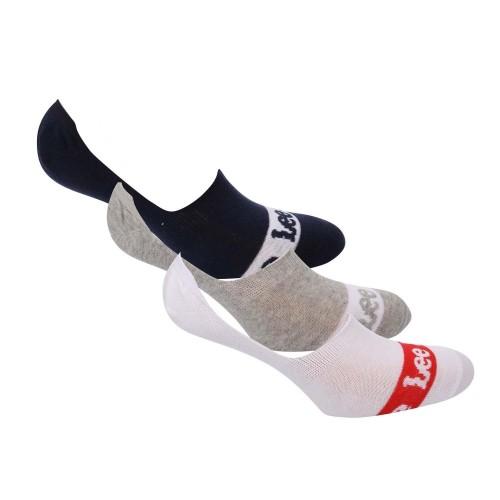 Lee Unisex Adult Logo Liner Socks (Pack of 3)