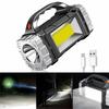 Waterproof Handheld Spotlight Rechargeable Portable Mine Light Bright Camping Flashlight Hiking