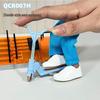 Детский мини-набор игрушек: скейтборд и самокат на палец для игры на столе