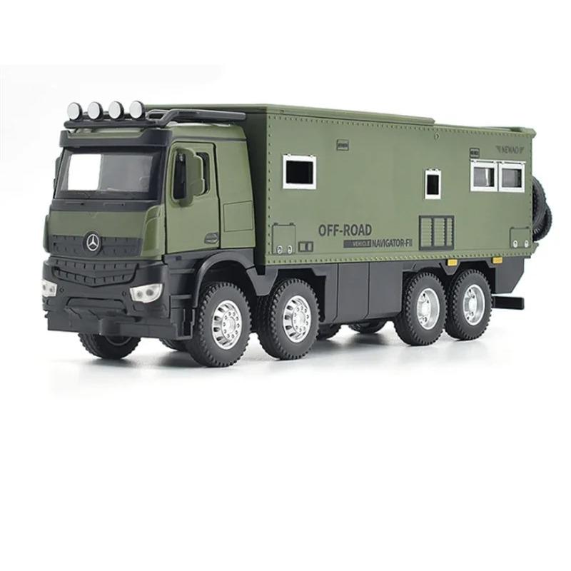 1/32 масштаб Nomadism модель игрушечного сплава автодом модель автомобиля литой металл внедорожный автодом модель звуковая и световая детская игрушка подарки