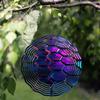 10 Inch Hanging Wind Spinner Outdoor Decor for Balcony Lawn Garden Creative Gift for Friends Family Spring Summer 360 Rotating Hook