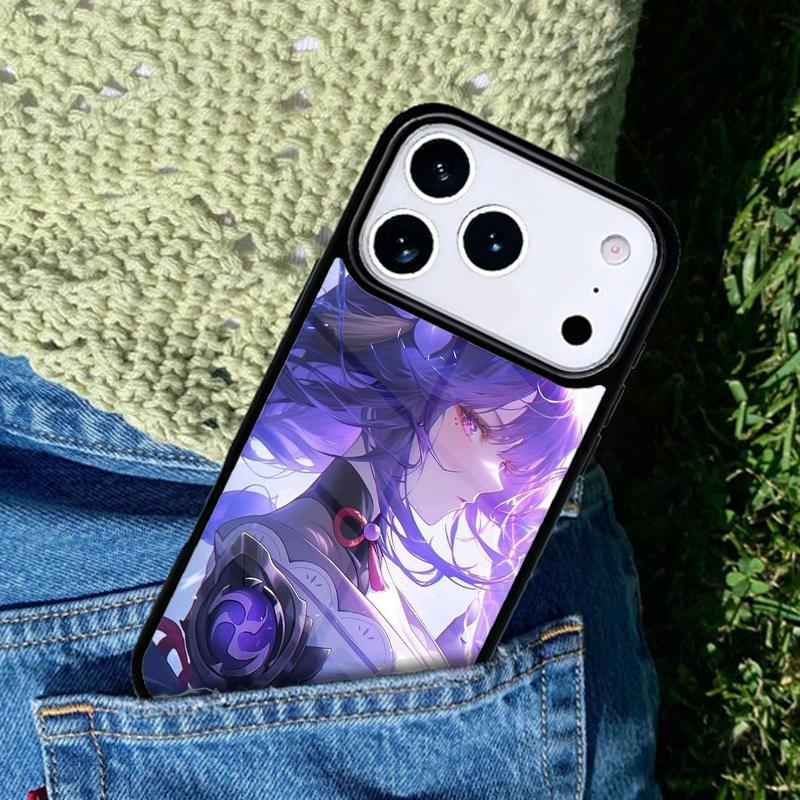 Raiden Shogun Baal Phone Case For iPhone 17 AIR 16 Pro Max 15 14 Pro 11 12 13 Shockproof Silicone Cover