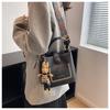 2024 Retro High-End Women's Korean Style Fashion Shoulder Messenger Bucket Bag