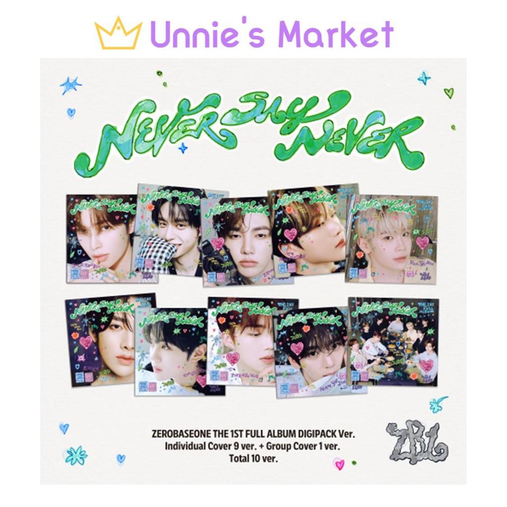 ZEROBASEONE [НИКОГДА НЕ ГОВОРИ НИКОГДА] Версия в дигипаке. Первый полный альбом