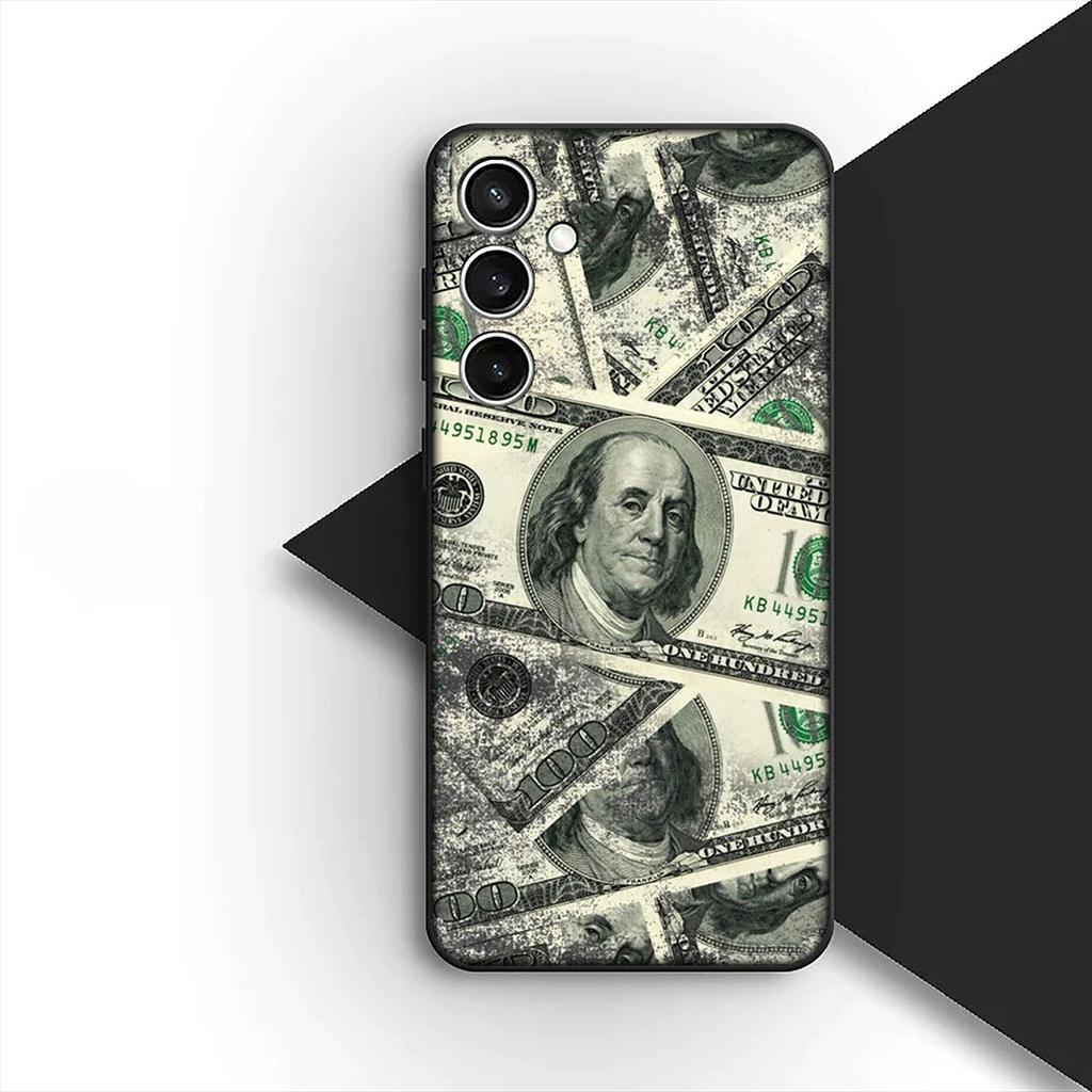 Cover Moneys 100 D-Dollars Wallpaper for Motorola Moto Edge 50 30 One Fusion 40 neo Ultra Pro 20 Lite G50 G85 E15 E14 Phone Case