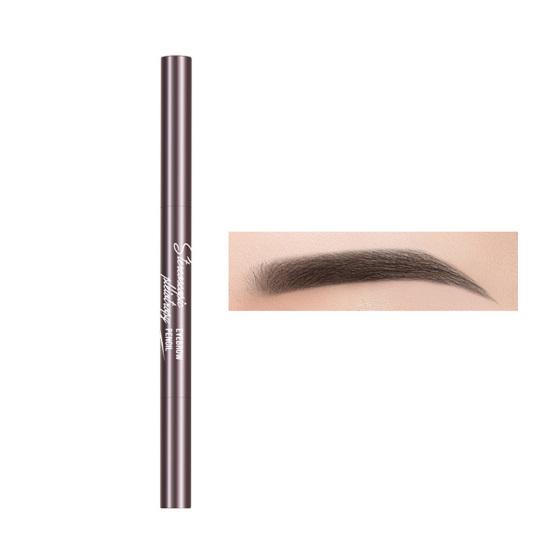 Прочный треугольный карандаш для бровей 0,3 г, долговечный инструмент от молочницы, натуральный 3D двусторонний карандаш для бровей для новичков