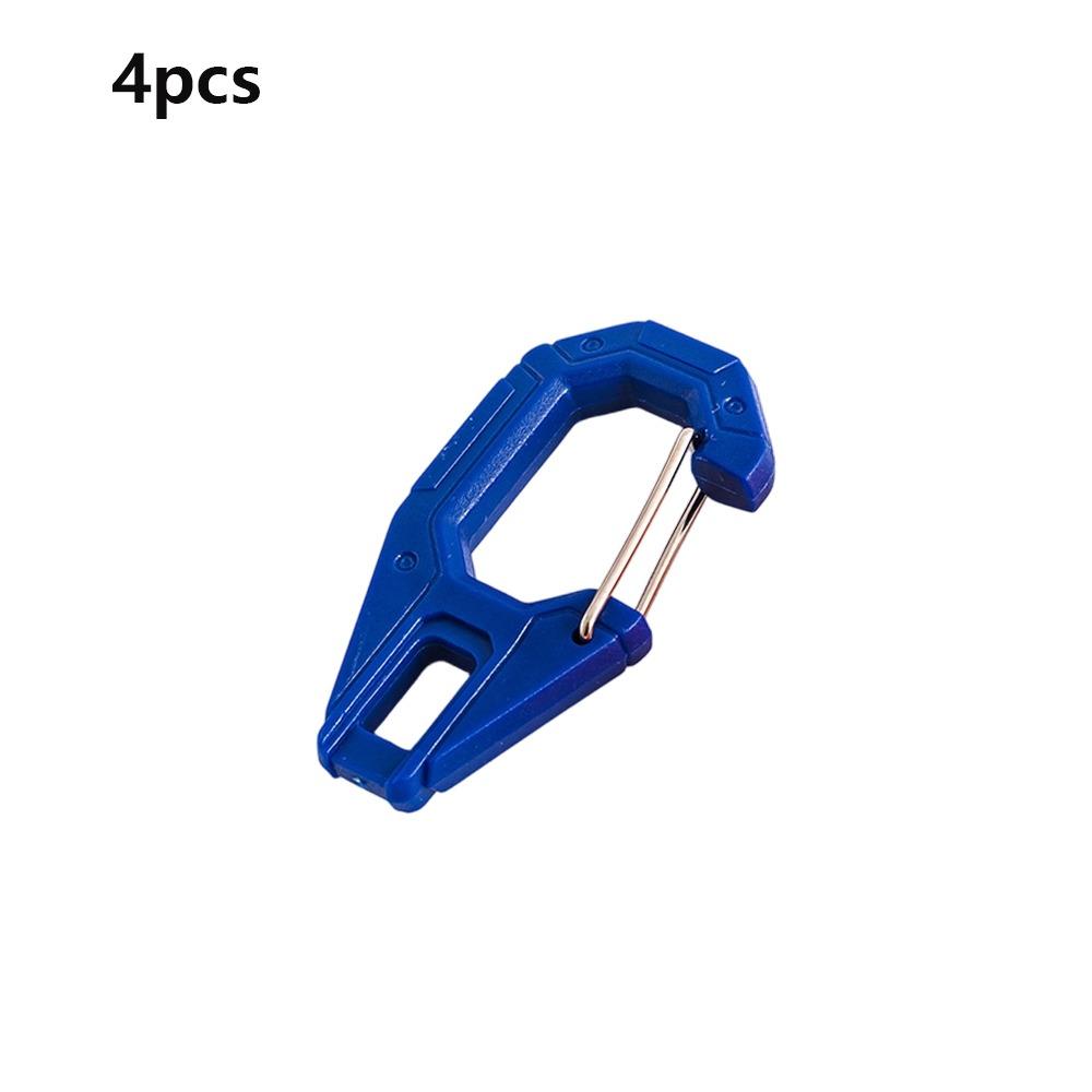 4pcs Pastic G-shaped Hook Loop For Vest/Backpacks/Pouch/Bag/Belt