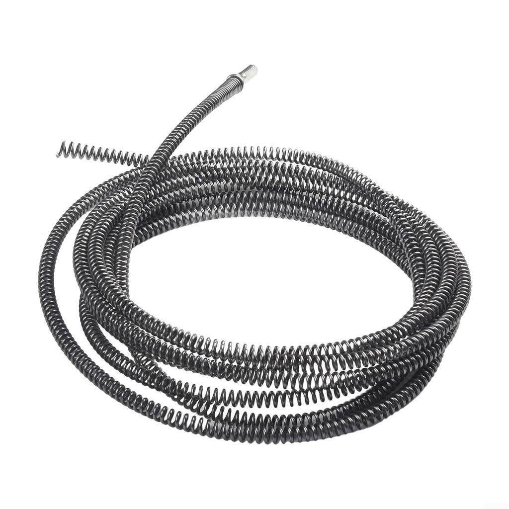 5-метровая электрическая дрель, дренажный инструмент для выемки грунта, пружинный очиститель раковины, инструмент для дноуглубления канализации