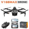 V168 8K HD Drone with GPS, Brushless Motors, Obstacle Avoidance, and Quad-axis Remote Control