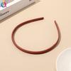 Non-slip Toothed Headband Pressure Hair Bangs Broken Hair Headband Simple Black Brown Face Hair Accessories for Women