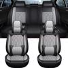 Pu Leather Universal Car Seat Cover for MITSUBISHI Outlander ASX Eclipse Lancer Pajero Sport Galant Triton Auto Accessories