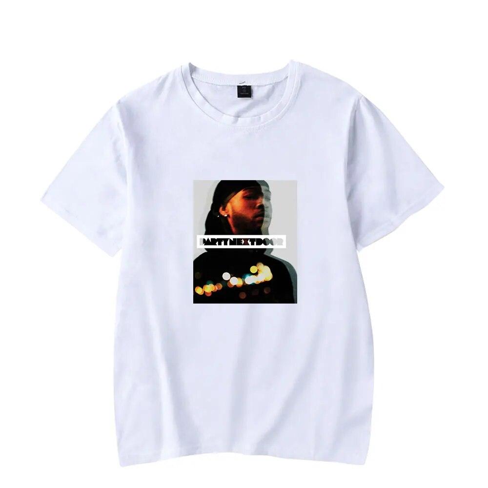 Футболка PartyNextDoor, женская футболка унисекс с круглым вырезом и коротким рукавом, повседневная уличная одежда, летние топы унисекс