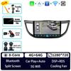 Autoradio Android 16 pour Honda CRV CR-V 4 RM RE 2011 - 2018, lecteur multimédia GPS, unité principale Navi, Carplay sans fil, stéréo DSP RDS