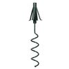 Christmas Tree Topper Holder Universal Twist-on Tree Topper Stabilizer Plastic Green Support Rod with Adjustable Attachments