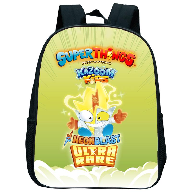 Рюкзак Superzings Kazoom Kids Детский Рюкзак Детский Сад Школьный Рюкзак Super Zings 3-5 Лет Мальчики Девочки Милая Сумка для Малышей